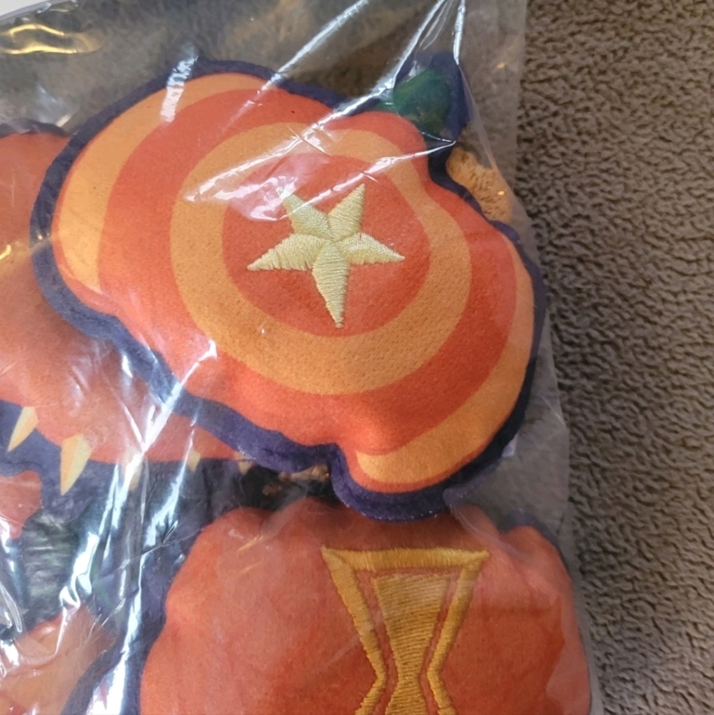 Marvel Halloween Pumpkin Garland 48 In Felt Fabric Spooky Season Home Decoration - Picture 5 of 8